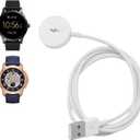 Charger 1 2 3, 3.3ft 100cm USB Smartwatch Charging Cable, Magnetic Smart Watch Charger for Q 1 2 Wander Marshal (White)