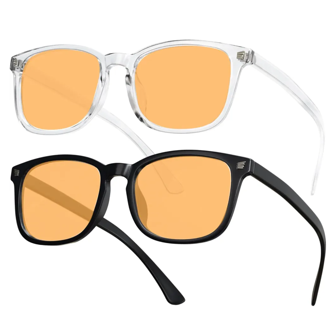 livho High Tech Blue Light Glasses - Advanced 99% Blue Light Blocking Computer Glasses - Anti Eyestrain & UV Glare Protection