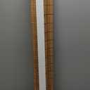 LazBlinds No Tools No Drill Bamboo Roller Shades, Cordless Bamboo Blinds, Light Filtering Roll Up Blinds for Windows, French Door, Porch or Patio Privacy Screen, 33'' W x 64'' H, Brown206