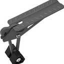 TOOENJOY Universal Fit Car Door Step, Foldable Roof Rack Door Step Up on Door Latch, Both Feet Stand Pedal Ladder, Easy Access to Rooftop for Most Car, SUV, Truck, Max Load 400 lbs (Grey)
