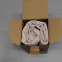 Kevin Textile Pack of 2 Outdoor Waterproof Throw Pillow Covers Decorative Square Outdoor Checkered Pillows Cushion Case Patio Pillows for Couch 12x20 inches 30x50 cm Light Beige