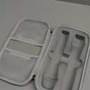 Grey Microphone Case Storage Organizer