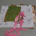 3D Flower Wooden Puzzles for Adults-Pink Lily, DIY Wooden Flowers Model Kit Building Set Crafts for Adults to Build, Botanical Collection/Ideal Creative Gift Ideas/Housewarming (73PCS)