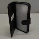 TUCCH Wallet Case for iPhone 13 Mini, [TPU Shockproof Inner Shell] PU Leather [RFID Blocking] [Credit Card Holder] Magnetic Stand Flip Cover Compatible with iPhone 13 Mini 5.4-inch 2021, Black