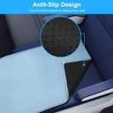 COZYBONDER Toddler Airplane Bed, Kids Airplane Seat Extender Travel Bed, Kids Airplane Travel Essentials, Airplane Must Have for Toddlers, Portable Plane Foot Rest for Flights
