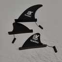 Set of 3 Paddle Board Fin Replacement, Surfboard Fins for Water Sports