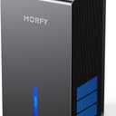 MORFY Dehumidifier, Small Dehumidifier for Bedroom Bathroom RV with Auto Shut Off, Compact Quiet Dehumidifiers for Room Home Closet Laundry Room (60OZ, Gray blue)