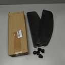 PBYMT Front Footboard Rubber Insert Rider Footboard Floorboard Foot Peg Footrest Pad Compatible for Harley Touring Softail Road King Electra Glide 1986-Later