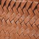13x13x13 Laundry Baskets Hampers, Wicker Storage Baskets for Shelves, Woven Basket for Blankets, Clothes, Organizer Storage Bins with Handles, Set of 4-Brown