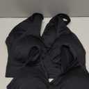 PRETTYWELL Sleep Bras for Women, Comfort Seamless Wireless Stretchy Sports Bra,3 Pack Yoga Bras, with Removable Pads (XX-Large)