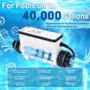 Upgraded EC-520555 Pool Salt Cell Chlorine Generator Compatible with Pentair Intellichlor IC40 Saltwater Chlorinator for 40K Gallon Water Automation System