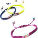 2 x Nylon Cord for Bracelet Making 1.5mm Nylon Cord Rattail Cord 20 Bundles 219 Yard Silk Satin Cord Satin Cord Nylon Cord for Jewelry Making Chinese Knotting Cord Strings for Bracelets