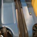 Black and blue suit case