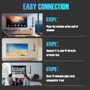 TV Antenna for Smart TV Indoor,TV Antenna for Local Channels,Support 4K 1080p with Signal Booster Antenna TV Digital HD Indoor & Outdoor-Cylindrical Antenna