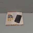 Portable External Hard Drive Storage Expansion Mobile HDD USB 3.0 for PC, Mac, Desktop, Laptop, PS4, PS5, Xbox One X/S, Xbox 360, Xbox Series X/S, Office & Game (Black, 750GB)