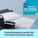 Medline Ultrasorbs Drypads, 30" x 36", 25 Count, Super Absorbent Disposable Bed Pads, Large Incontinence Bed Pads, Chucks Protective Underpads, 10 Times More Absorbent, For Adults, Elderly (White)