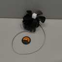 PYBBO Heat Powered Wood Stove Fan, 5 Blades Pipe Fireplace Fan, Silent Operation Motors Thermal Stove Fan for Wood Burning Stove/Pellet/Log/Gas Burner with Magnetic Thermometer