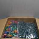 C9 LED Christmas Lights Outdoor, 99 Feet 150 LED C9 String Lights with 150 Spring Clips, Waterproof Connectable Christmas Tree Lights for Outside Roofline Patio Home Xmas Decor, Multicolor (102 Ft)