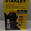 Stanley - SL18116P Wet/Dry Vacuum, 6 Gallon, 4 Horsepower Black