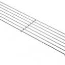 Stainless Steel Grill Warming Rack for Weber Spirit 300 and Spirit II 300 Series - E310 E320 E330 S310 S320 S330 Gas Grills with Front Control Knobs, Upper Warming Rack Replacement Part for Weber 7641