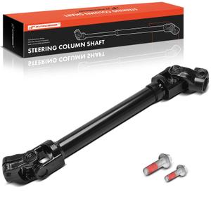 A-Premium Lower Intermediate Steering Shaft Steering Column Shaft with U-Joint Coupler Compatible