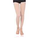 Thigh High Compression Stockings Women 30-40mmHg Sleeve Footless Socks Varicose (Small (1 Pair), Footless/Skin color)