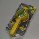 Joseph Joseph 20171 JuiceMax Dual-action Citrus Press, Yellow