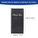 60pack Check Presenters for RestaurantsCheck PresentersRestaurant Guest Checkout Demonstrator,Guest Check Card Holder(Black (60pcs)