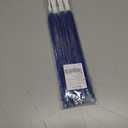 4 Pcs Bendable Microfiber Fan Cleaner Brush, BlueReusable Gentle Blade Dusting Tool for Ceiling, AC, Table&Stand Fans, Household Air Vents&Curtains