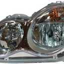 TYC Left Headlight Assembly Compatible with 2005-2007 Mercedes Benz C-Class