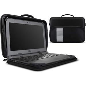 iBenzer Stay in 2.0 13 Inch Shockproof Protective Always On Laptop Sleeve Case for 13.3 MacBook, Chromebook, Surface, Ultrabook, Black LS-BPS-0113BK