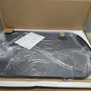 BEAUTYPEAK 26x38 Arched Mirror, Black Traditional Vintage Ornate Baroque Wall Mirror for Bathroom, Bedroom, Hallway, or Fireplace Decor