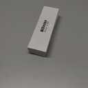 2 x Particular Glass Nail File with Case MiDenso 2nd Generation Double Sided Crystal Beauty Nail Filer Salon Nail Polish Top Christmas Stocking Superior Quality Gift Idea for Men, Women,Lemon Yellow (inch)