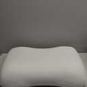 C CUSHION LAB Deep Sleep Pillow, Patented Ergonomic Contour Design for Side & Back Sleepers, Orthopedic Cervical Shape Gently Cradles Head & Provides Neck Support & Shoulder Pain Relief - Calm Grey