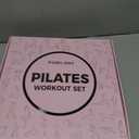 Pilates Ring Set for Women, Home Workout Pilates Equipment with Resistance Bands, 14'' Magic Circle, Mini Ball, Pilates Starter Kit for Strength, Toning and Flexibility
