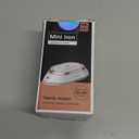 Newbealer Travel Iron with Dual Voltage - 120V/220V Lightweight Dry Iron for Clothes (No Steam), Non-Stick Ceramic Soleplate, 302 Heat Press Machine, w/Spray Bottle, Pouch & Silicone Stand (White)