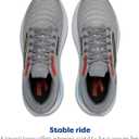 Brooks Mens Ghost Max 3 Neutral Running & Walking Shoe (9, Primer Grey/Antarctica/Red)