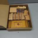 Charniol Set of 6 Puzzle Box Wooden Secret with Compartment 3D Brainteaser Lock Wood Brain Teaser Difficult Gifts Game for Adults and Teens, Styles