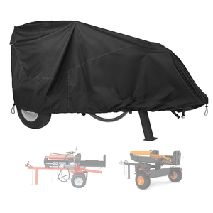Log Splitter Cover Waterproof 420D Oxford Cloth 83" x 45" x 39" Suitable for 15-45 ton Gas or Electric Log splitters Weather-Resistant Wood Splitter Cover (15-45 Ton - PU)