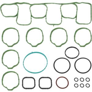 No.MS97118-1 Lower and Upper Engine Intake Manifold Gasket Set for Ford F-150 2011-2014 for Lincoln MKS 2013-2016 Replaces No.MS971181/AT4Z9H486A