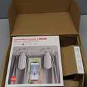 SwitchBot Smart Automatic Curtain Opener 2 Pack with Hub Mini - WiFi Remote Control with App/Timer, Performance Upgrade, Compatible with Alexa, Google Home, HomeKit