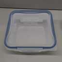 Snapware Total Solution 8.5-Cup Plastic Food Storage Container with Lid, 8.5-Cup Rectangular Meal Prep Container, Non-Toxic, BPA-Free Lid with 4 Locking Tabs, Microwave, Dishwasher, and Freezer Safe