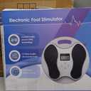 Foot Stimulator - EMS Muscle Stimulator, Rechargeable EMS Foot Massager for Neuropathy, TENS & EMS Foot Circulation Stimulator for Pain Relief/Circulation/Plantar Fasciitis