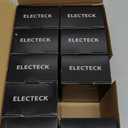 ELECTECK 10 Pack GFCI Outlets 20 Amp, Non-Tamper Resistant, Decor GFI Receptacles with LED Indicator, Ground Fault Circuit Interrupter, Wallplate Included, ETL Listed, White