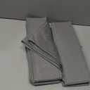 Criusia 3 Pack Sock Underwear Drawer Organizer Dividers, 64 Cell Fabric Foldable Dresser Organizer for Closet Organizers and Storage Boxes for Organizing Socks, Underwear, Ties (16+24+24 Cell, Gray) (Grey)