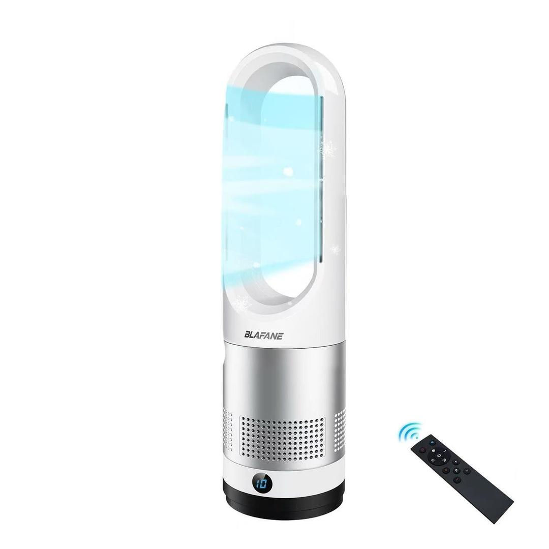 BLAFANE 22" Bladeless Tower Fan, 10 Speeds Oscillating Fan with Remote