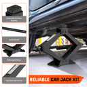Scissor Jack for Car 3 Ton 6614 LBS, Spare Tire Changing Kit,Portable Tire Jack,Lifting Jack for Car/SUV/MPV