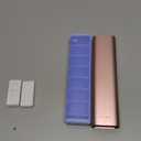 VAYDEER Metal Weekly Pill Organizer  Moisture-Proof Travel Pill Organizer with Built-in Desiccant Chamber and Airtight Lids  Large-Capacity Pill Box for Vitamins, Medicines & Supplements (Rose Gold)