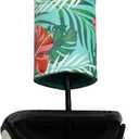 Big Teeth Hawaiian Style Golf Club Covers Driver Headcover, Tropical Sleeve Fairway Wood Head Covers Hybrid Headcover, Hawaii Premium Leather Golf Head Covers Golf Gifts