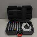 BILITOOLS Brake Bleeder Wrench Set, 7 8 9 10 11 12 MM Brake Bleeding Wrench Set with NonReturn Check Valve